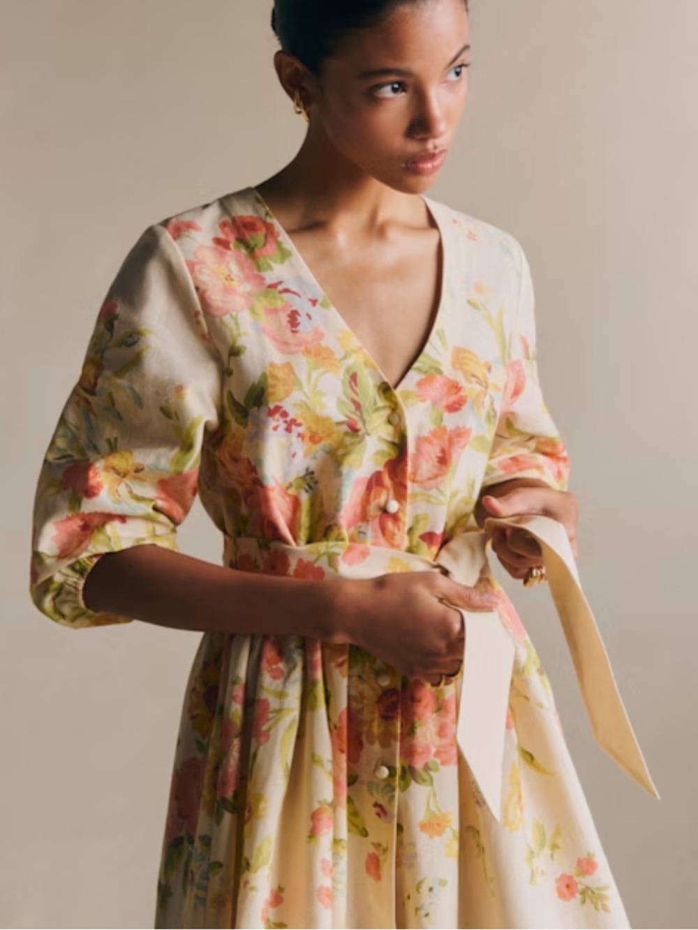 NWT SEZANE LEALIA DRESS ESTATE PRINT